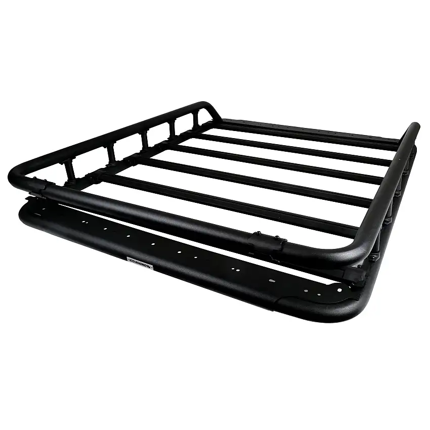 Go Rhino 5935362T SRM500 65" Long x 52" Wide Flat Platform Roof Rack with Tri Rail Kit