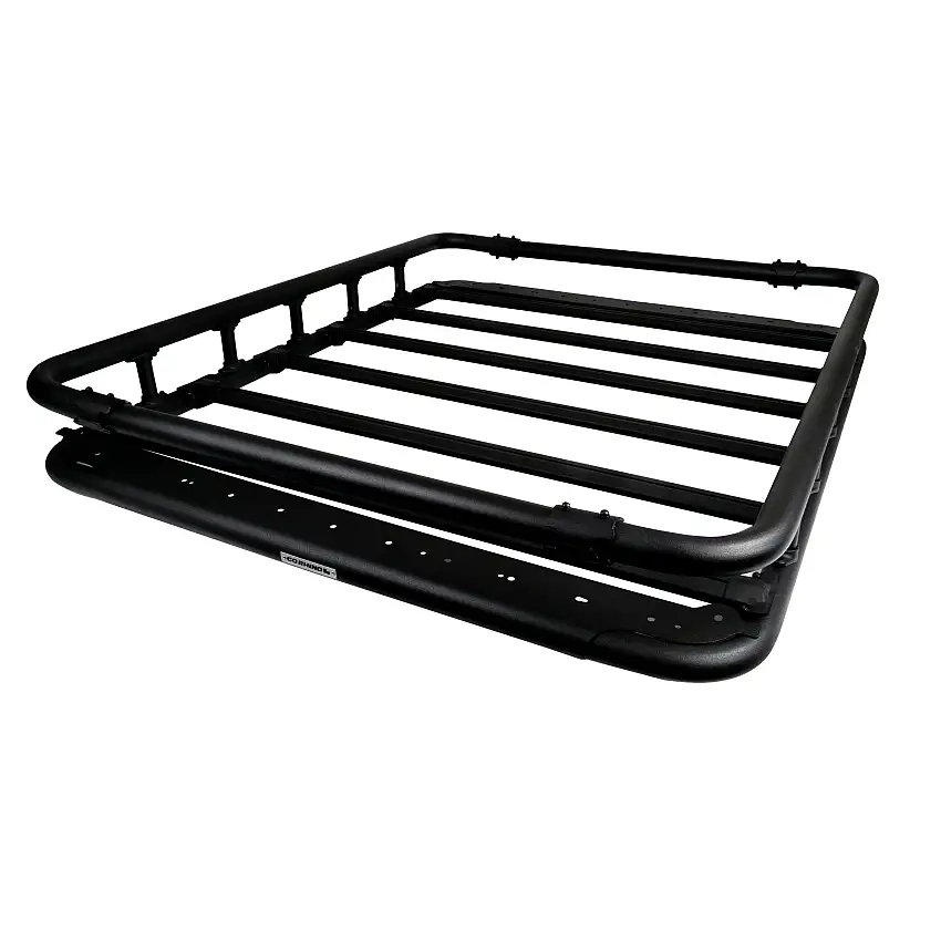 Go Rhino 5935463T SRM500 65" Long x 52" Wide Flat Platform Roof Rack with Quad Rail Kit