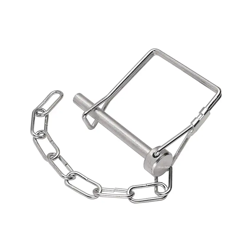 Draw-tite Replacement Part, Pin & Chain Assy. for Pintle Hooks, 1/4 in. Dia.for Pintle Hooks