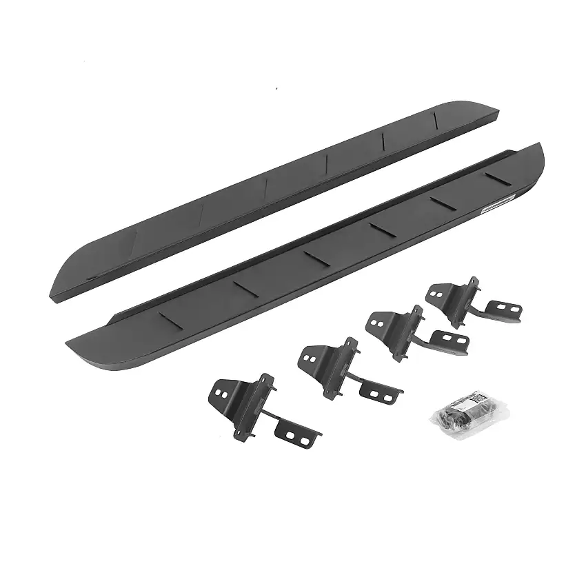 Go Rhino 63492648SPC RB10 Slim Line Running Boards with Mounting Brackets Kit