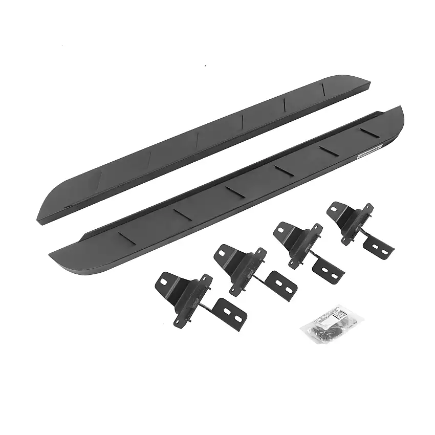 Go Rhino 63492748SPC RB10 Slim Line Running Boards with Mounting Brackets Kit