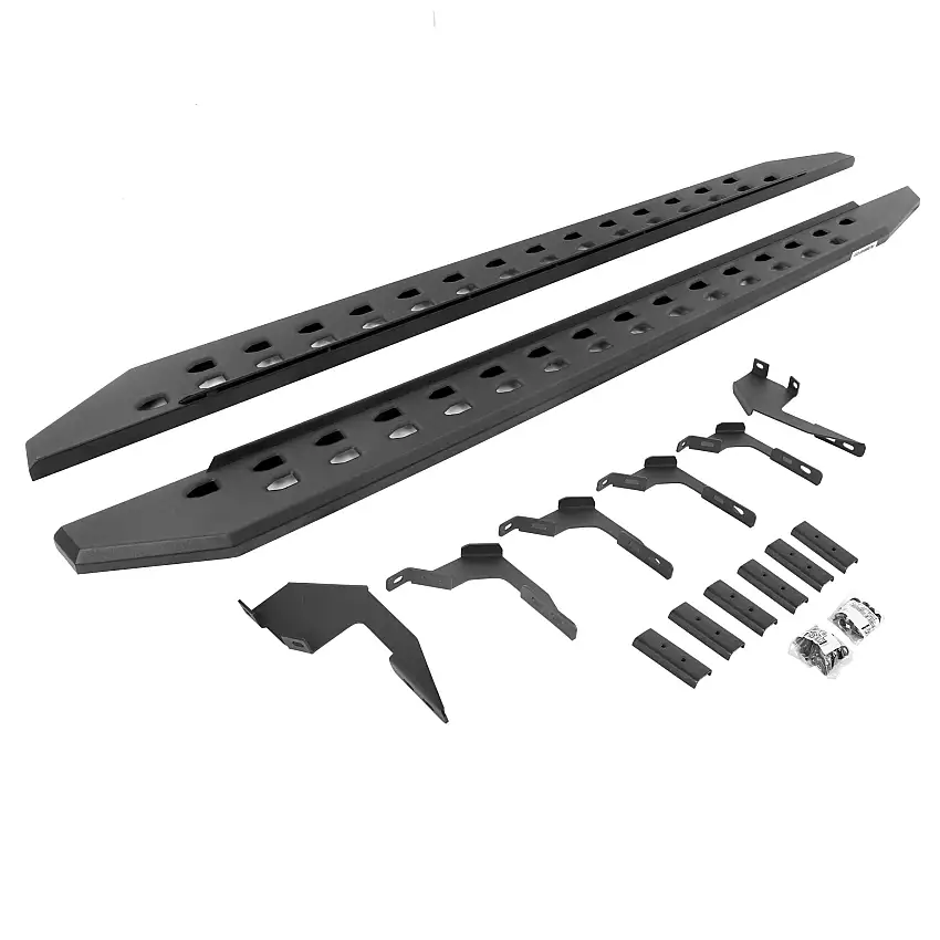 Go Rhino 69036880SPC RB20 Slim Line Running Boards with Mounting Brackets Kit