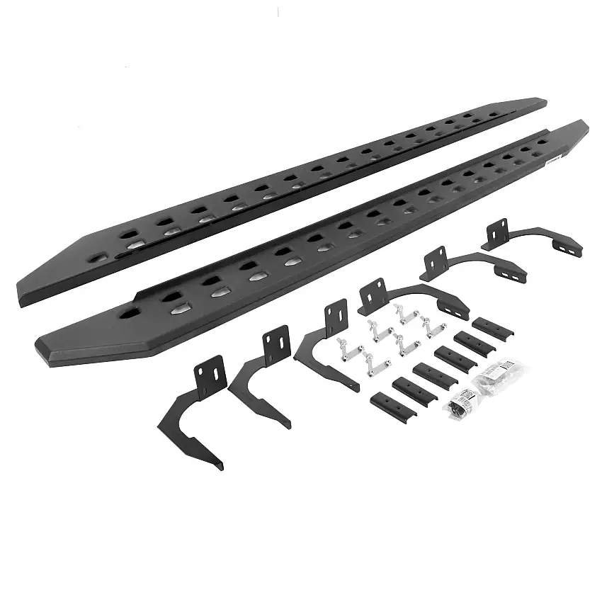 Go Rhino 69409980SPC RB20 Slim Line Running Boards with Mounting Brackets Kit