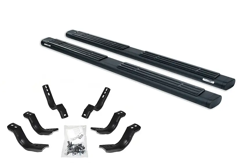 Go Rhino 686443280T 6" OE Xtreme Side Steps with Mounting Brackets Kit