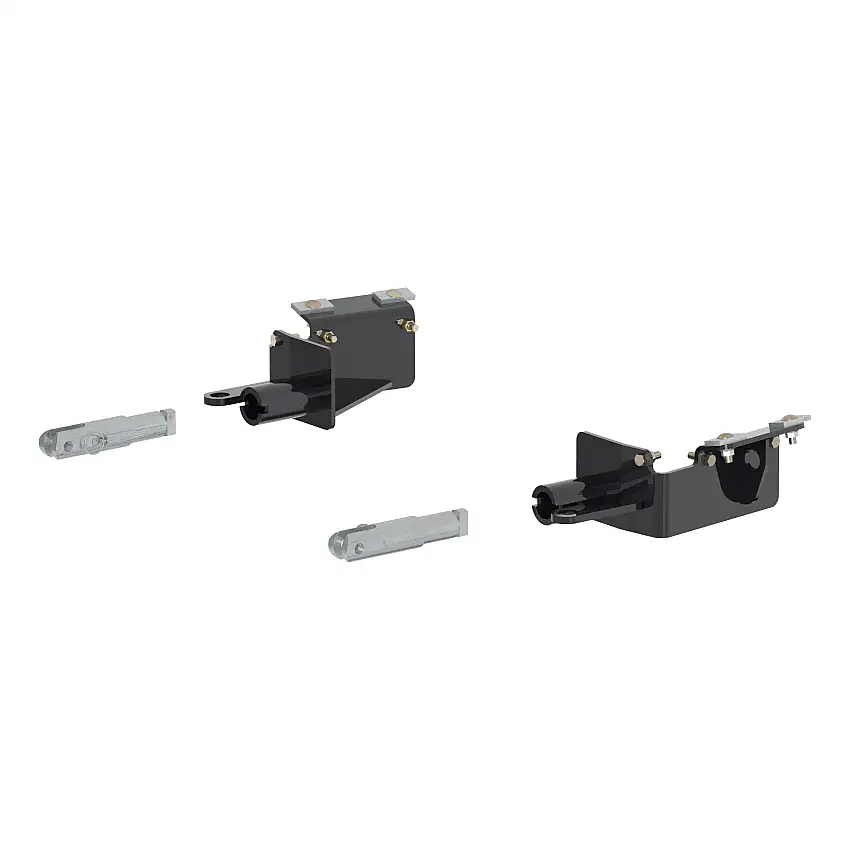 CURT 70136 Custom Tow Bar Base Plate Brackets for Dinghy Towing, Fits Select Chevrolet Traverse