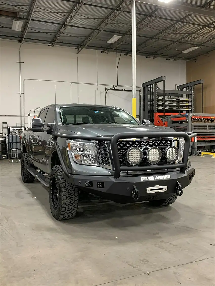 Road Armor 7162F5B Stealth Winch Front Bumper