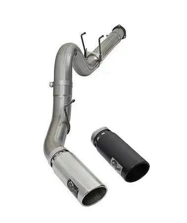 AFE ATLAS 5" Aluminized Exhaust 17-25 Ford 6.7L Powerstroke