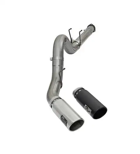 AFE Large Bore-HD 5" Stainless Exhaust 17-25 Ford 6.7L Powerstroke