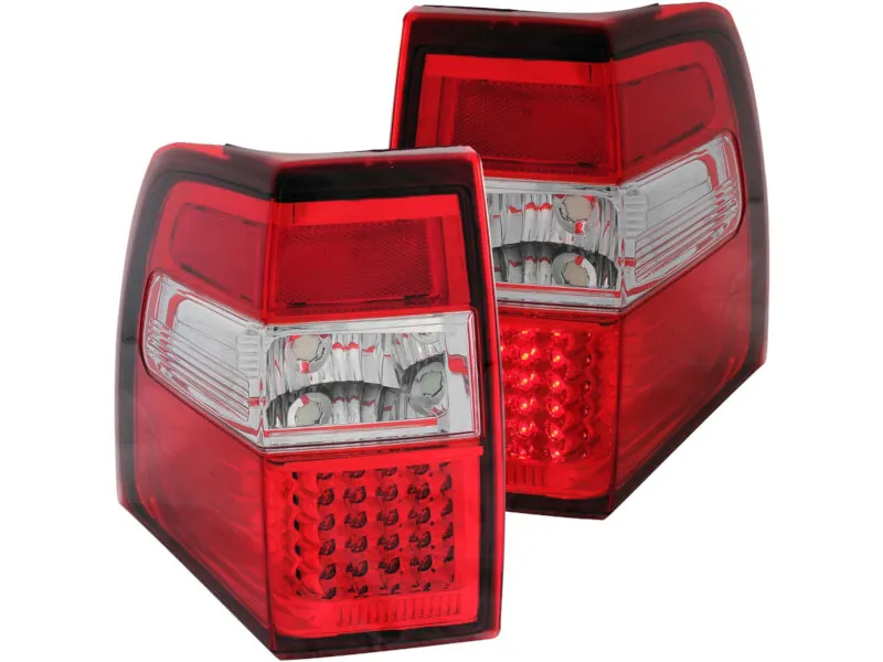 2007-2013 Expedition ANZO LED Taillights with Red Lenses | 311108