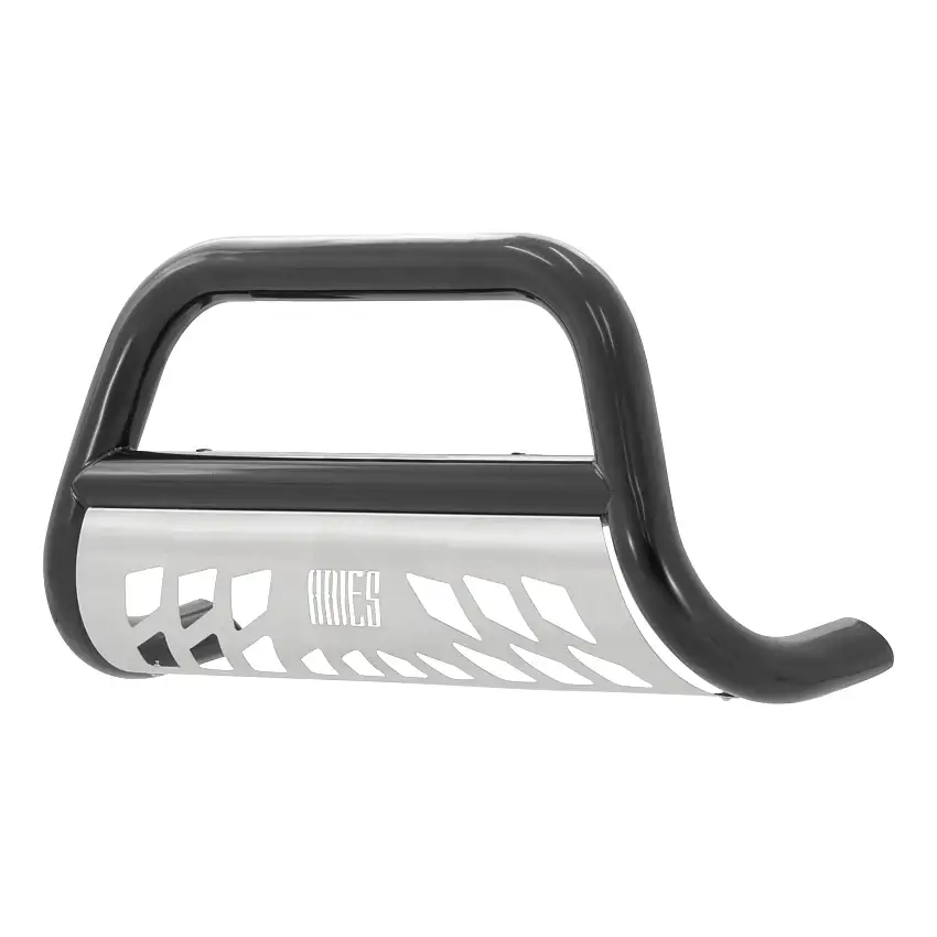 ARIES B35-2001 3-Inch Black Steel Bull Bar, No-Drill, Select Toyota Sequoia, Tundra