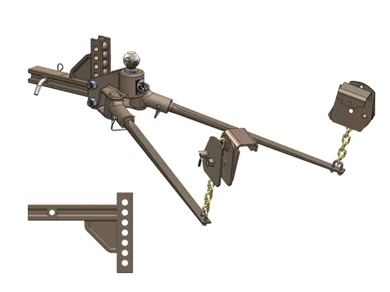 Blue Ox SwayPro Weight Distributing System BXW1500