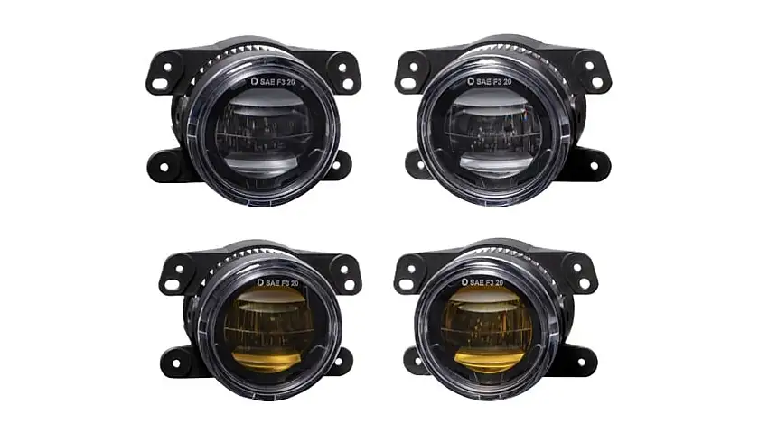Diode Dynamics Elite Series Type M Fog Light Lamps | 18-23 JL & 20-23 JT w/ Plastic Bumper