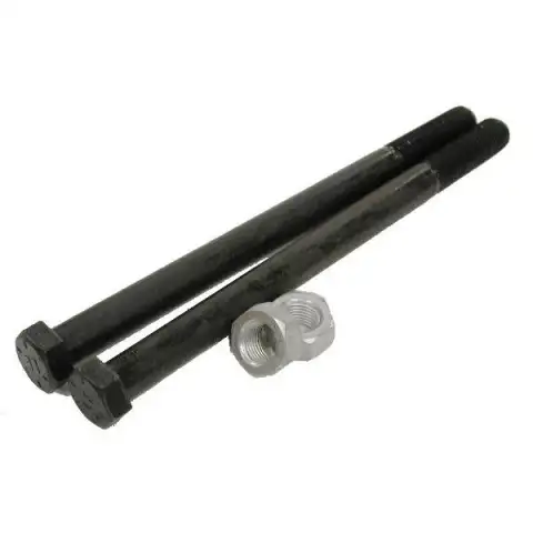 BOLT-REAR SPRING-8 INCHES LONG-EXTENDED LENGTH-4 PIECES-63-05 (#E12096)