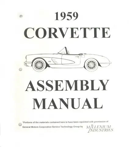 ASSEMBLY MANUAL-59 (#E2437)