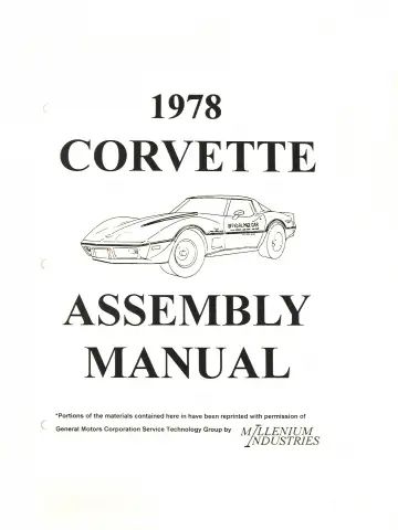 ASSEMBLY MANUAL-78 (#E2456)