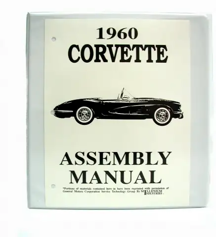 ASSEMBLY MANUAL-BINDER-3 RING VIEW (#E2627)