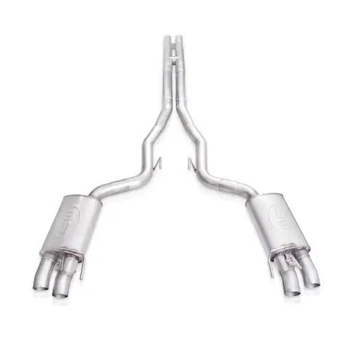 Stainless Works Stainless Works Redline Catback H-pipe Crossover w/NPP Valve Performance Connect GT350CBHPCR
