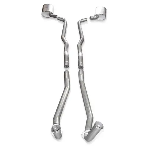 Stainless Works Stainless Works Catback Dual Long Chambered Mufflers Factory Connect V6303000S