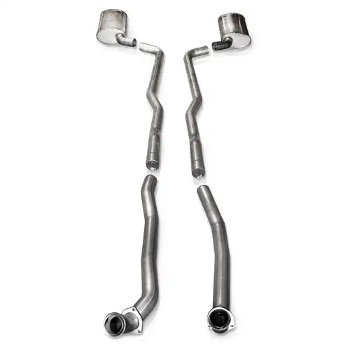 Stainless Works Stainless Works Catback Dual Long Chambered Mufflers Factory Connect V6413100S