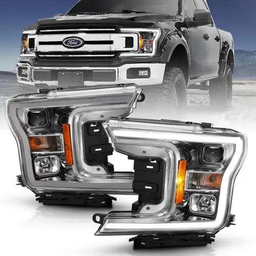 Anzo USA Projector Headlight Set w/Halo 111468