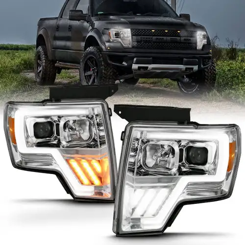 Anzo USA Projector Headlight Set w/Halo 111470