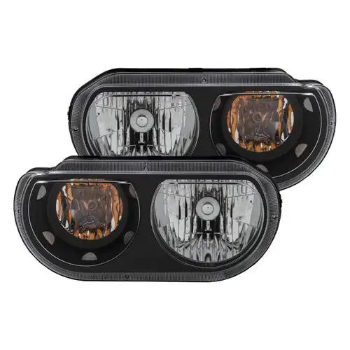 Anzo USA Crystal Headlight Set 121526