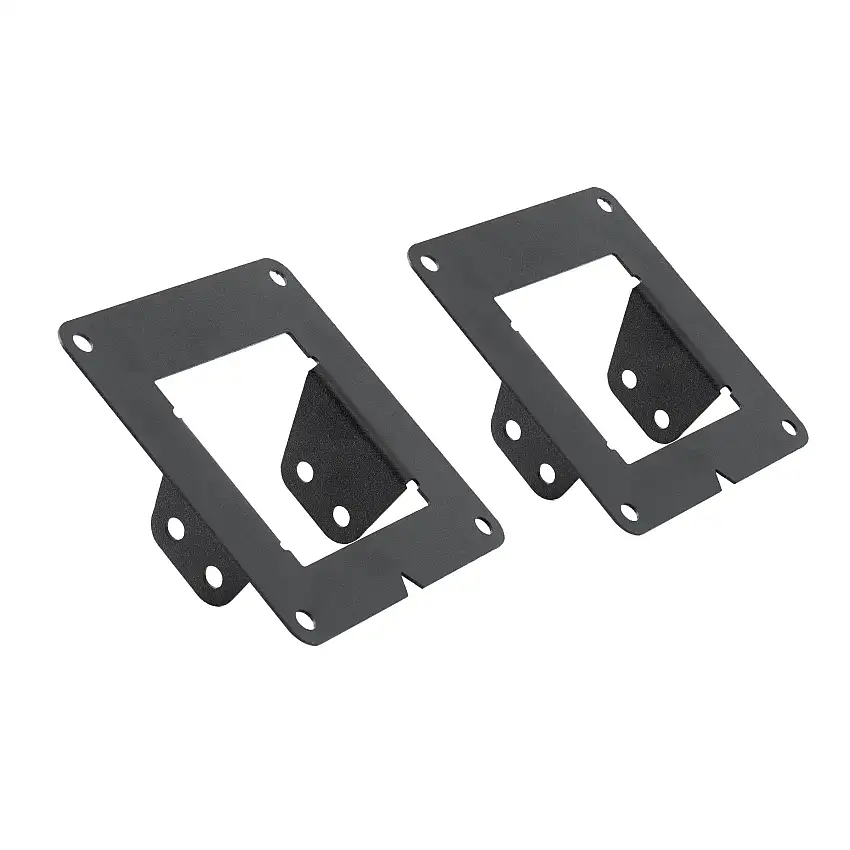 Go Rhino 241744T BR5.5/BR6/BR10.5/BR11 Light Plates (3x3 Go Rhino Surface Mount)