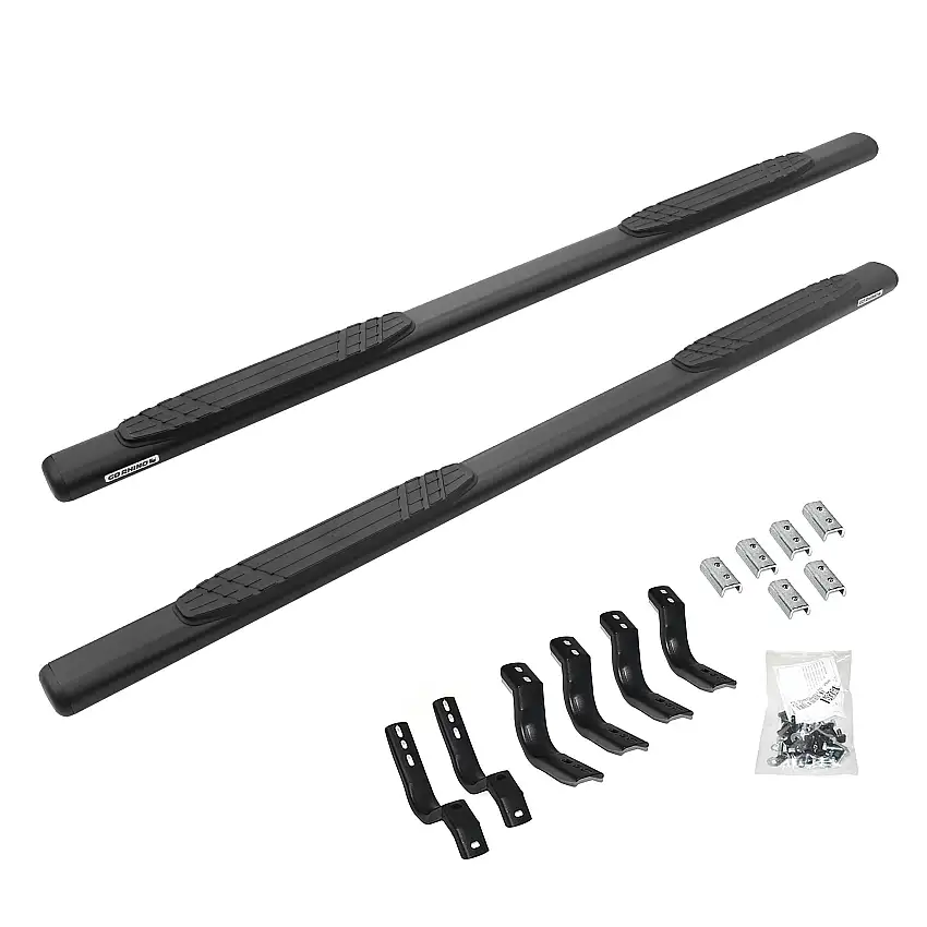 Go Rhino 684443280T 4" OE Xtreme Side Steps with Mounting Brackets Kit