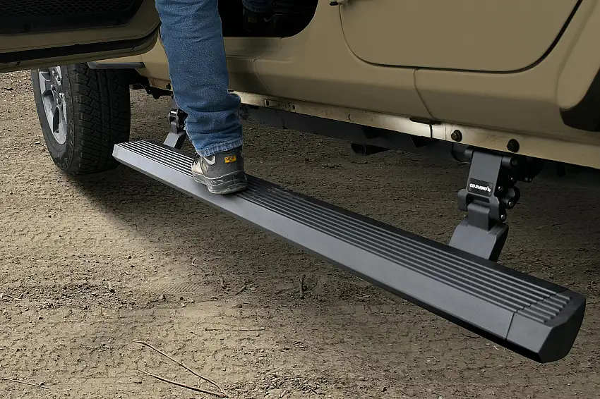 Go Rhino 20450674PC RealTruck VoltStep Electric Running Board Kit