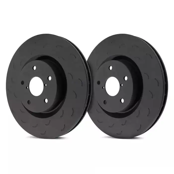 Hawk Performance Talon Slotted Front Brake Rotors 11-18 GM 2500HD/3500HD SRW
