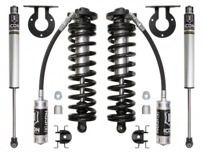 2005-2016 Ford F250 & F350 4WD ICON 2.5-3 inch Stage 1 Coilover Conversion System ICON-| K63101