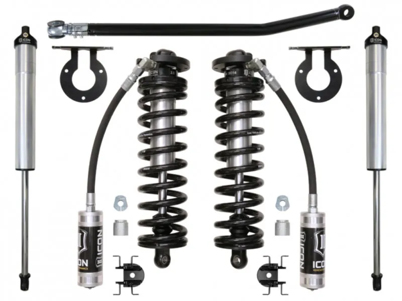 2005-2016 Ford F250 & F350 4WD ICON 2.5-3 inch Stage 2 Coilover Conversion System ICON-| K63102