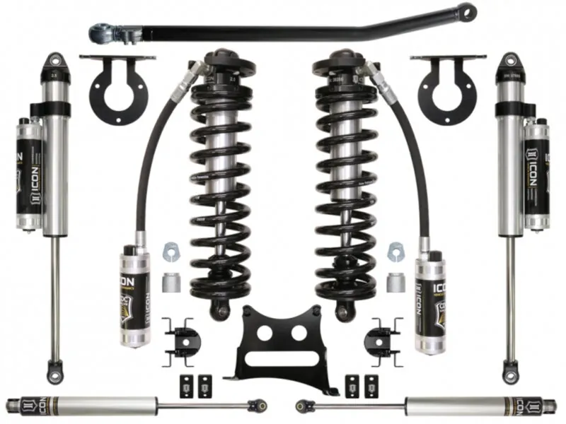 2005-2016 Ford F250 & F350 4WD ICON 2.5-3 inch Stage 4 Coilover Conversion System ICON-| K63104