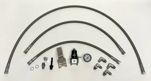 SWAG PERFORMANCE REGULATED RETURN FUEL LINE KIT - 03-07 FORD 6.0L POWERSTROKE PICK-UP