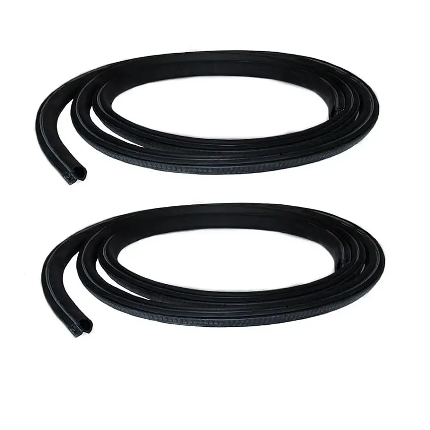Fairchild Rear Door Weatherstrip Seals | On Body | Drv & Pass Side | Crew Cab | 99-07 GM 2500HD/3500