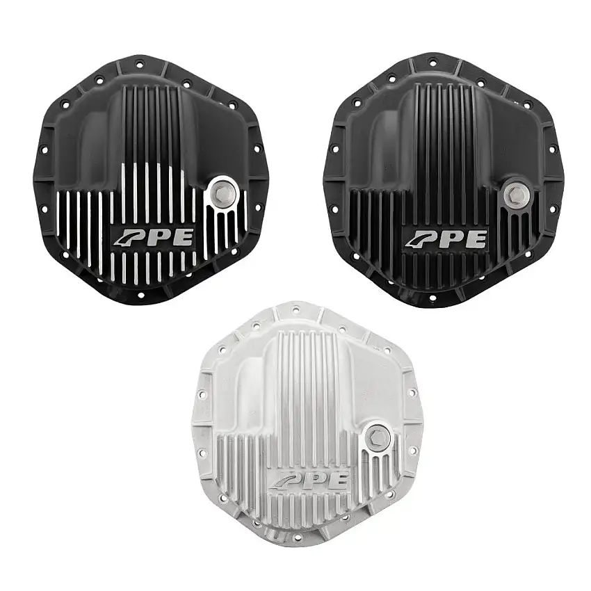PPE Heavy Duty Cast Aluminum Rear Differential Cover 11.5"-14 Bolt 01-19 GM / 03-18 Ram