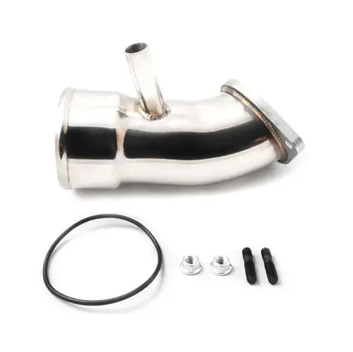 3.5" Polished Turbo Intake Horn Kit For 2017-2019 GM 6.6L L5P Duramax