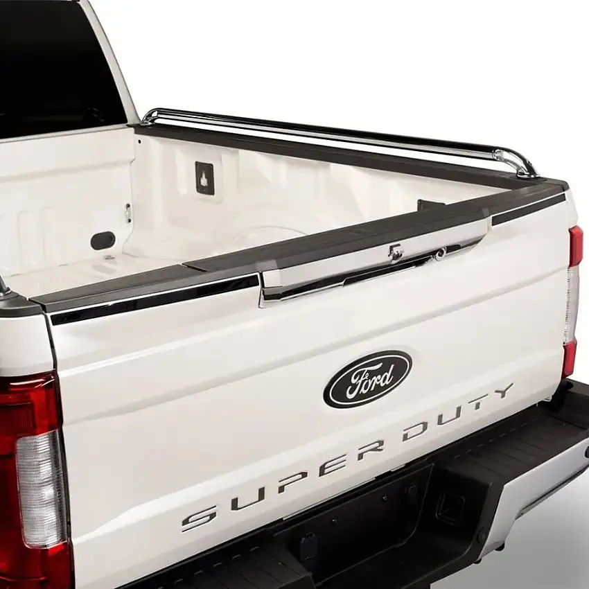 Putco Upper Tailgate Trim Accents | Polished or Black | 23-26 Ford F-250/F-350