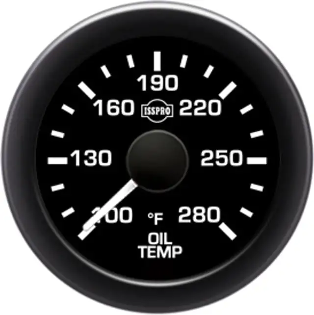 Isspro EV3 Electronic Oil Temperature Gauge And Sensor 100-280°F