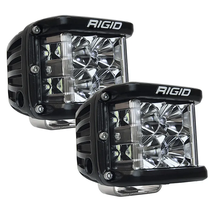 Rigid Industries D-SS Side Shooter Pro LED Light White Spot Pair | 262213