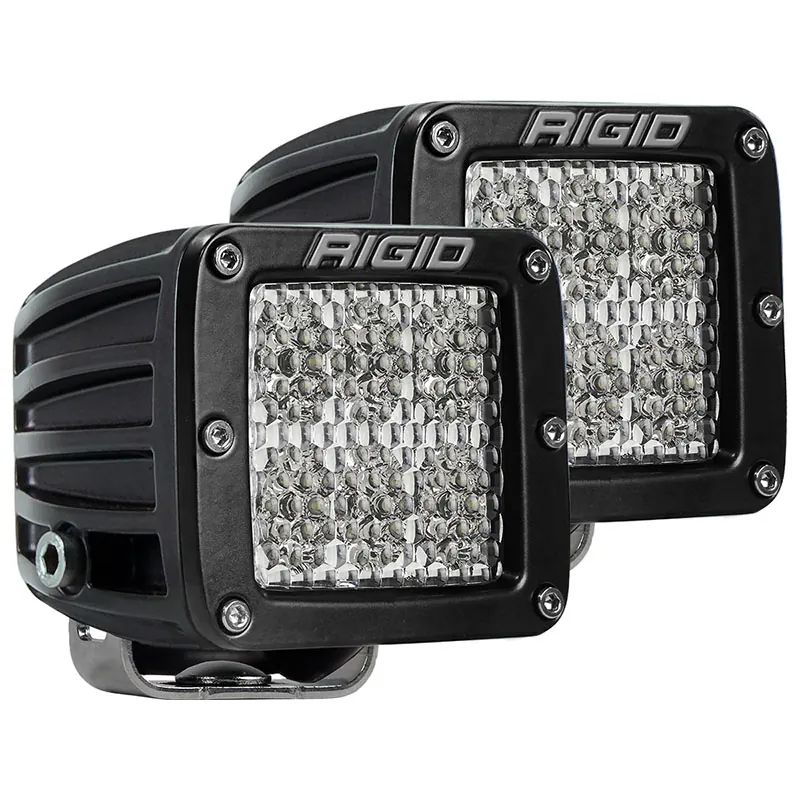 Rigid Industries D2 Pro LED Light Diffused Pair | 502513