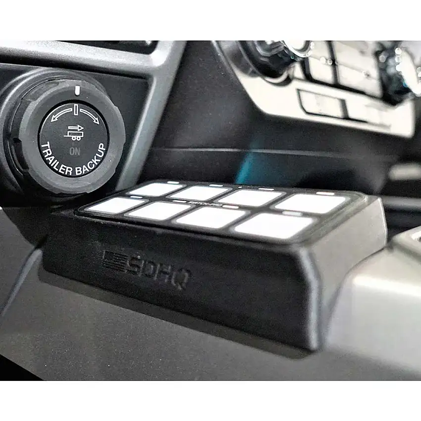 SDHQ Built Switch Pros SP-9100 Center Console Mount 17-22 Ford F-250 / F-350