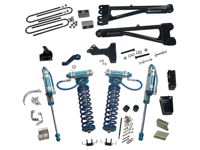 2011-2016 Ford F250 & F350 4WD SuperLift 6 inch King Coilover Lift Kit Kit SL-| K989KG