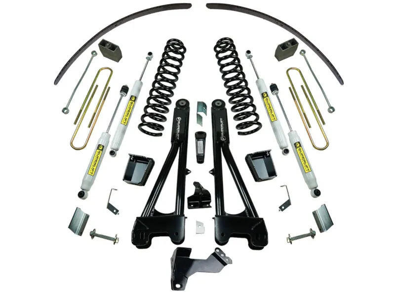 2011-2016 Ford F250 & F350 6.7L 4WD SuperLift 8 inch Lift Kit with SuperLift Shocks SL-| K991