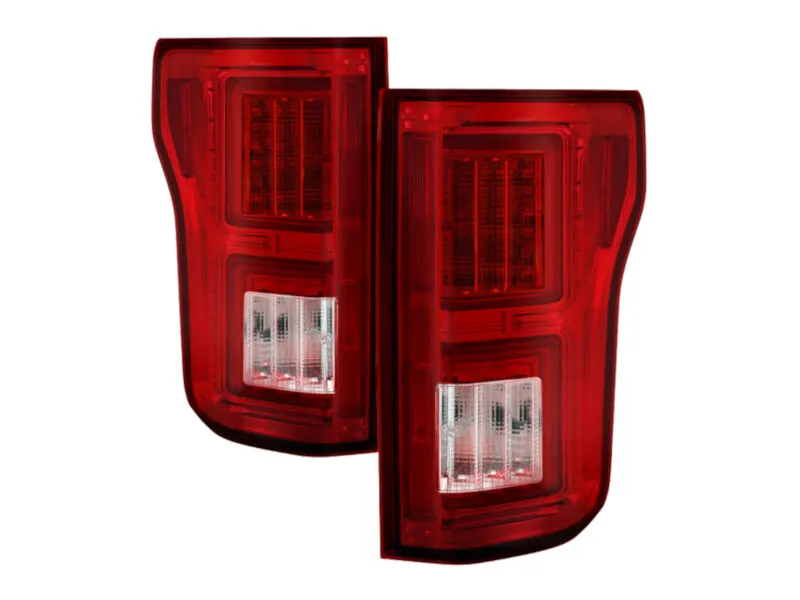 2015-2017 Ford F150 Spyder LED Taillights (Red Lens) | 5083692