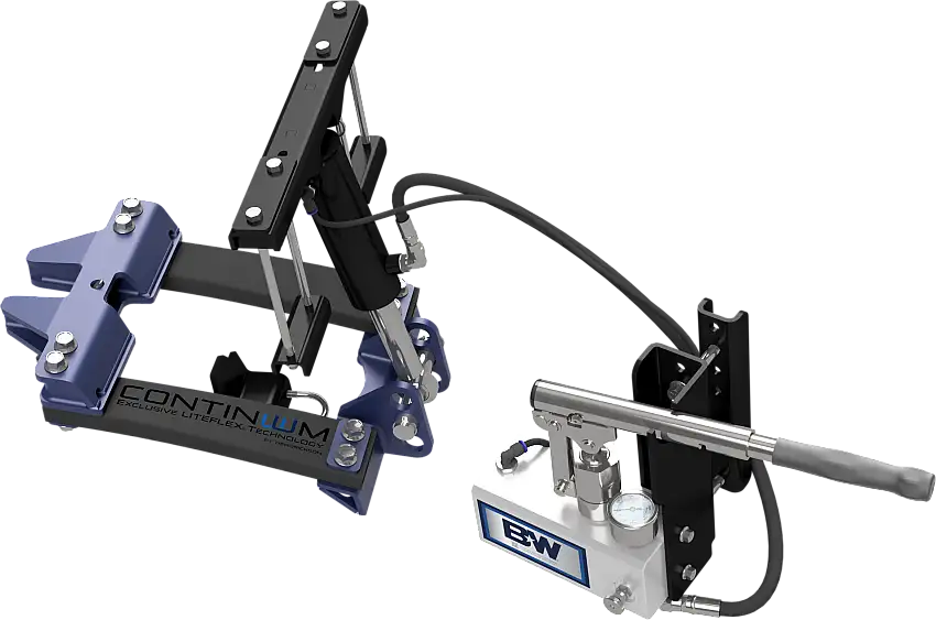 B&W 16K GTW, 1.6K TW for 2" Hitch Straight Weight Distribution Hitch Load Bar Unit