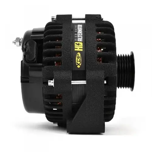 XDP Wrinkle Black HD High Output Alternator XD510 For 1990-1998 Dodge 5.9L Cummins
