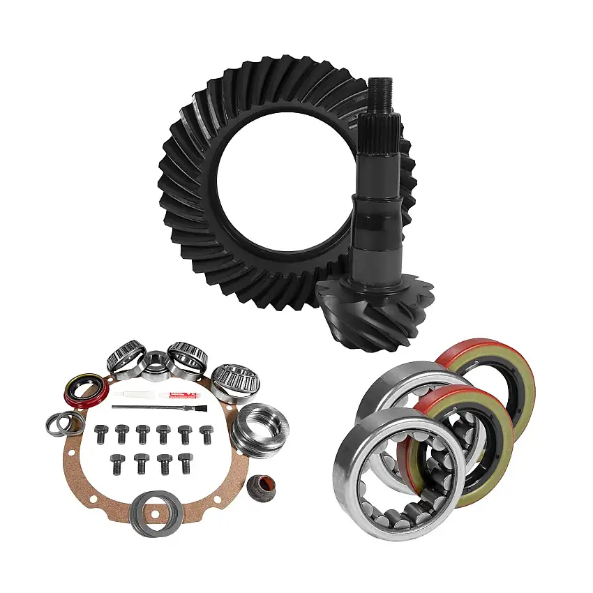 8.8" Ford 3.73 Rear Ring & Pinion, Install Kit, 2.53" OD Axle Bearings & Seals at Sexton Offroad in Salt Lake City & Park City, Utah