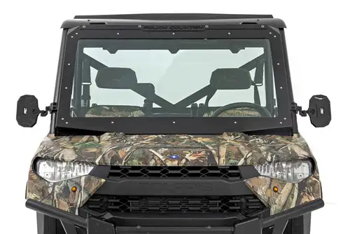 Rough Country UTV Aluminum Side View Mirrors Vertical