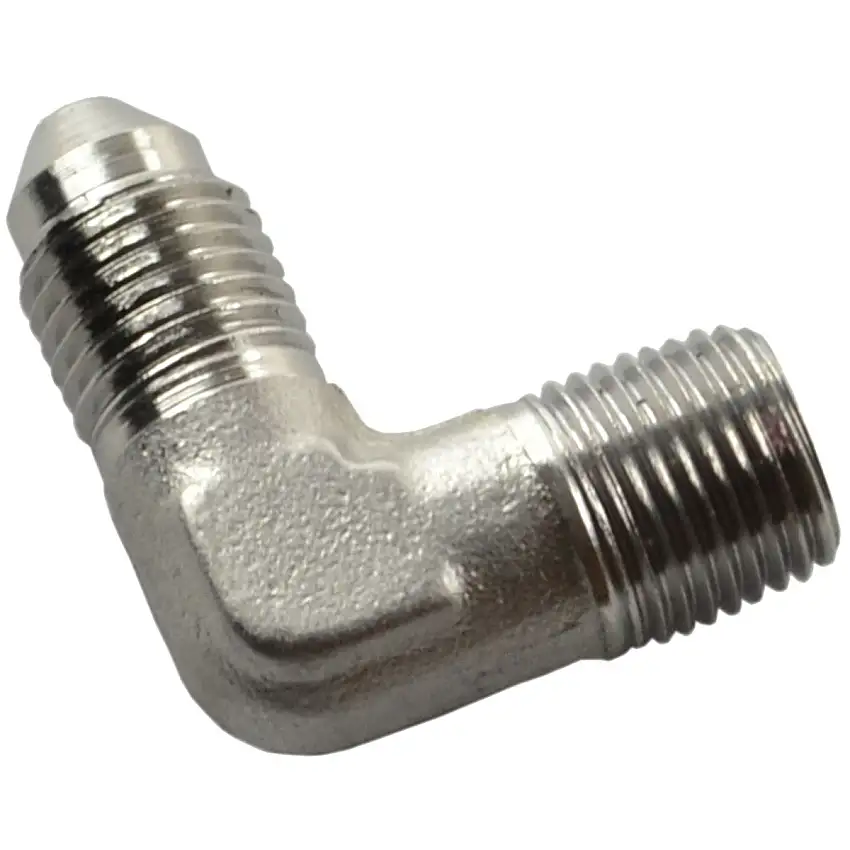 1/8" to -3AN Elbow - Stainless